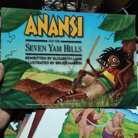 ANANSI AND THE SEVEN YAM HILLS【英文儿童绘本】