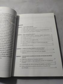 葡萄牙语 Coleção Relações Internacionais Introdução à à análise de POLITICA EXTERNA volume 1   有划线看图