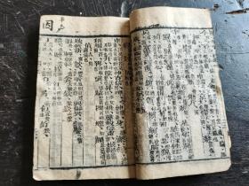 清乾隆木刻本辩字摘要