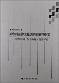 新农村法律文化创新的解释框架：转型空间·知识命题·图景样式