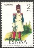 念椿萱 西班牙邮票2244 1976年军服制服5-2军服2比塞塔全新