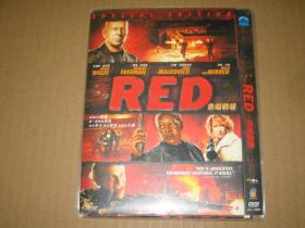 DVD D9  赤焰战场 Red (2010) 布鲁斯威利斯