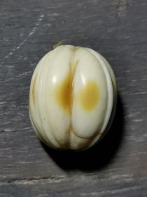 牙雕残珠