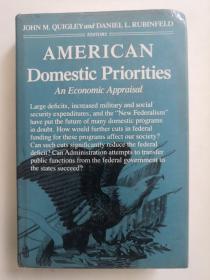 AMERICAN DOMESTIC PRIORITIES 全英文