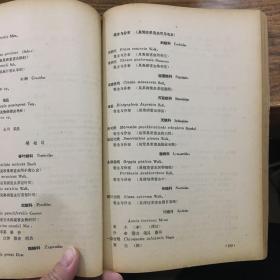 《四川省主要农作物害虫名录（初稿）》 16开本。1959年印行，