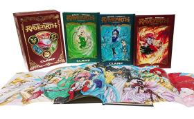 Magic Knight Rayearth 25th Anniversary Manga Box Set 1，魔法骑士25周年限量版漫画套装系列1，英文原版