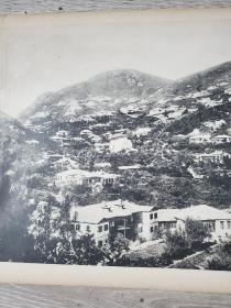 上世纪1917年江西庐山山巅避暑乐园全景(印刷品)一张