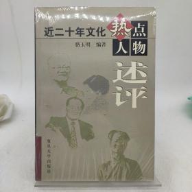 近二十年文化热点人物述评。