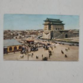 稀少，  明信片，北京前门，约1900年出版，