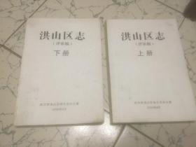 洪山区志 （评审稿） 上 下