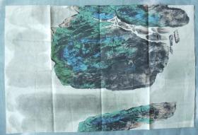 手绘水墨画15623-早期-抽象山水