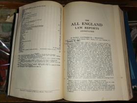 THE ALL ENGLAND LAW REPORTA ANNOTATED              全英法律报告1945年第1卷注释