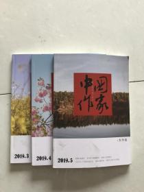 中国作家文学版2019年3.4.5