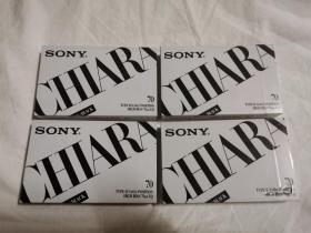 SONY CHIARA 70 （TYPE  II ）索尼空白录音磁带【未开封 4盘合售】