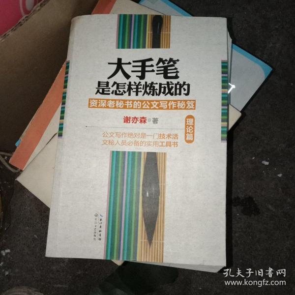 大手笔是怎样炼成的：资深老秘书的公文写作秘笈（理论篇）