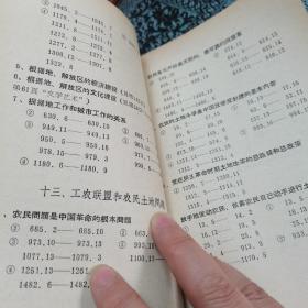 毛泽东选集索引（1卷—4卷）1964年一版一印，如图！