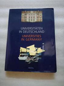 外文 UNIVERSITIES IN  GERMANY   书名见图