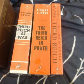 The Third Reich   in Power 等  by Richard Evans 第三帝国三部曲（三册全） 英文原版 现货
