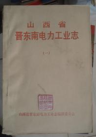 晋东南地区行业志：山西省晋东南电力工业志（送审稿  一、二）----（16开平装油印本  1991年12月一版一印）