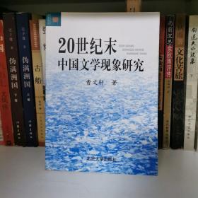 20世纪末中国文学现象研究