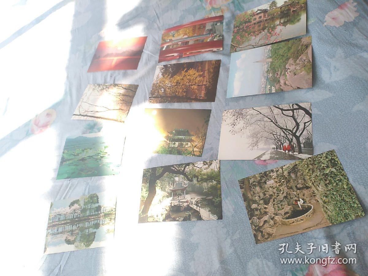 点击查看原图 明信片 西湖(四) 十二张全
