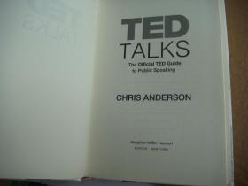 TED Talks: The Official TED Guide to Ppublic Speaking 英文原版 精装24开+书衣 近全新