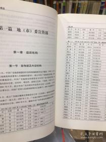 广安地方志丛书：广安市委宣传志.1993-2005 16开精装 品好 2012年仅印300册