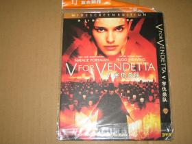 DVD  《V字仇杀队》 v for vendetta 娜塔莉波特曼