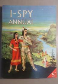 1954年 I-Spy Annual  西部童书经典《小小间谍年鉴》初版本 画风清奇 品相绝佳