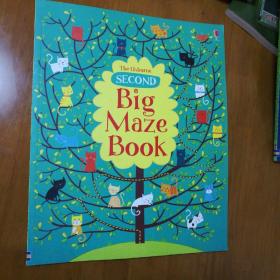 THE USBORNE SECOND BiG MAZE BOOK 儿童读物英文版