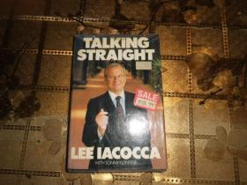 Talking Straight by Lee Iacocca 艾柯卡自传 插图本 英文原版 精装本