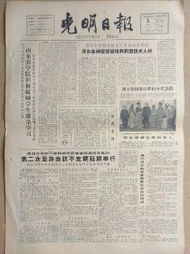 光明日报1965年11月3日，今日四版全。