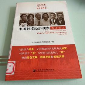 中国智库经济观察（2012-2013）