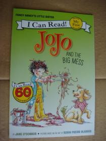 (I Can Read! Shared my first reading) Fancy Nancy's little sister- JOJO AND BAKE A CAKE  英文原版 全新20开 彩绘本