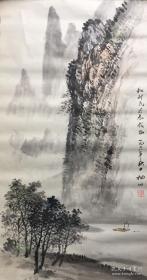 水墨画作，赵枫川精品国画作品，赵枫川(1915.8—1988.10)。河北省高邑县人。擅长中国画。1936年在京华美专学习。历任太行山文联干部、北京市文联副秘书长、北京画院院长、北京市文化局副局长、中国美术家协会北京分会副主席。