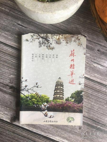 苏州精华游（园林 景区 寺庙 古迹 博物馆 古镇 古街 商业中心）一版一印