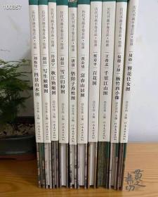 历代书画手卷百品绘画评论十高清折页10册
