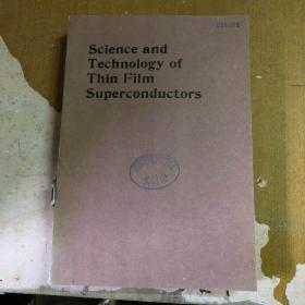 science and technology of thin film superconductors薄膜超导体科学与技术【馆藏  英文书】自然旧泛黄