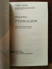 [英文原版影印] Bernard Shaw：Pygmalion (York Notes)  皮格马利翁（萧伯纳著）/约克文学作品辅导丛书