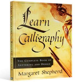 Learn Calligraphy 英文书法 字体设计    英文原版