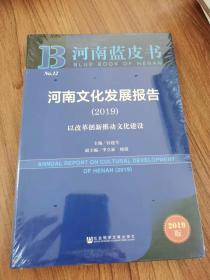 河南蓝皮书：河南文化发展报告（2019）