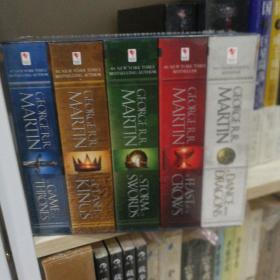 Game of Thrones：A Song of Ice and Fire 1-5 冰与火之歌5册全