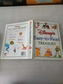 外文 Disney's Easy-To-Read Treasury Hardcover书名见图