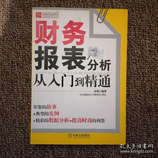 财务报表分析从入门到精通