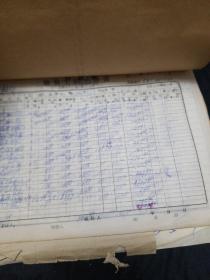 60年代。齐齐哈尔市房屋维修工程公司工程结算书等（五份）