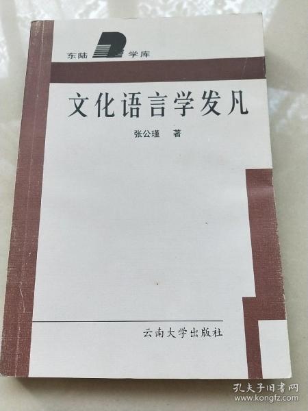 文化语言学发凡