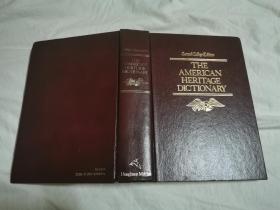 THE AMERICAN HERITAGE DICTIONARY（Second College Edition）美国传统英语词典（第2版/第二大学版）【英文原版 书口带手扣 小16开精装 1985年印刷】