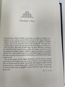 The Magic Mountain 《魔山》托马斯.曼 Thomas Mann 诺奖作品 franklin library 1979年 真皮精装 限量收藏版 20世纪伟大名著系列丛书