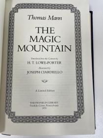 The Magic Mountain 《魔山》托马斯.曼 Thomas Mann 诺奖作品 franklin library 1979年 真皮精装 限量收藏版 20世纪伟大名著系列丛书