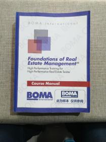 FOUNDATIONS OF REAL ESTATE MANAGEMENT